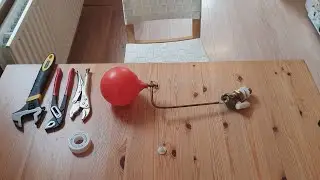 Ремонт шарового клапана резервуара Loft