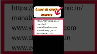 Latest updates on AP polycet results ll Honey pinky education ll
