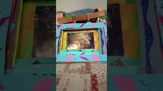 Paper craft Photo frames in 72 patterns (part 1)#Pilgrimage (pious) view through different frames.