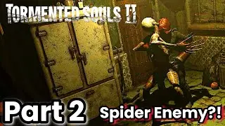 CRAZY SPIDER ENEMY & WE GOT THE SHOTGUN | Tormented Souls 2 (Part 2)