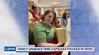 NORTH TEXAS FAMILY OPENS UP TIME CAPSULES THEY SEALED 25 YEARS AGO!!