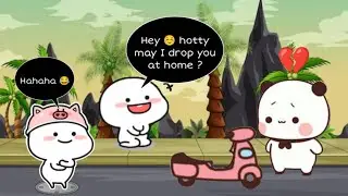 Something Mishaps With Bubu While Going To Market 😳 Episode 1 | #bubududu #peachgoma #bearpanda