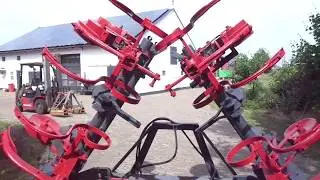 Hatzenbichler Hackger&auml;t 6 reihig 75 cm Reihenabstand hydr. Klappung