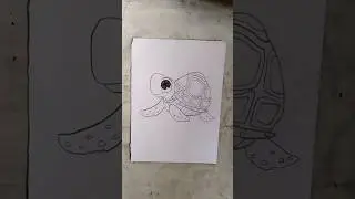turtle🐢 drawing #art #easydrawing #turtle