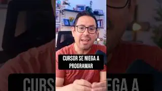 La IA se rebela de nuevo: &iexcl;Cursor se neg&oacute; a escribir c&oacute;digo!