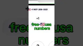 How to Get Free USA 🇺🇸 Number for Online Verification