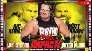 RHINO HALL OF FAME! TNA iMPACT Live Stream October 17 2024 - TNA iMPACT Watch Along 10/17/2024