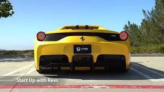 Ferrari 458 Speciale Aperta | Novitec Race Exhaust System without Flap Regulation