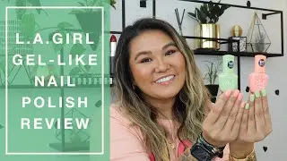 $3.99 GEL POLISH?! L.A. Girl Extreme Shine Gel-Like Nail Polish REVIEW & WEAR TEST