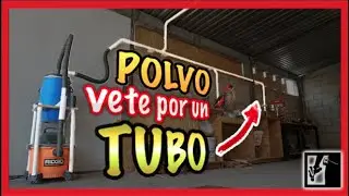 🌪Sistema de aspiración 🤑BARATO🤑  para TALLER con ASPIRADORA convencional👌
