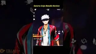 Satoru Gojo In Free Fire? 😱🔥 Best Anime Bundle Ever? #shorts #freefire