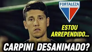 INSATISFEITO NO FORTALEZA// CARPINI TEM DIFICULDADES  NO LE&Atilde;O 