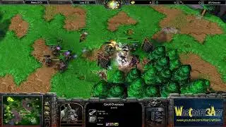 SleepingAwake(NE) vs OrcWorker(ORC) - WarCraft 3 Frozen Throne - RN2339