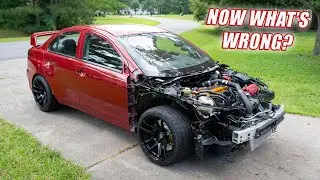 The First Drive Was SHORT LIVED! (Abandoned Evo X Rebuild)