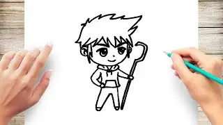 How to Draw Chibi Jack Frost