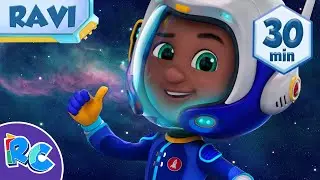 💻30 Mins - Best of Ravi💻 | 🚀Rocket Club TV🚀 | 🛰️ Kids STEM Educational Cartoons🛰️