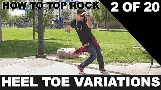 How To Breakdance | Cross Side Step to Heel Toe | Top Rock Series 2 out of 20 | Kreative Life
