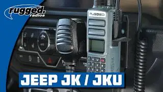 Установка портативной рации и держателя микрофона для Jeep JK и JKU