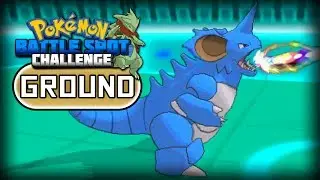 Pokemon X and Y Battle Spot Challenge! 02 - GROUND-Type Challenge