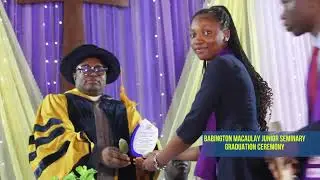 Babington Macaulay Junior Seminary 2023 Graduation ceremony. Pls click on the subscribe button. Thks