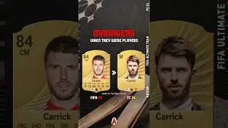 Managers When They Were Players! #fc26 #fifa #cardfifa #shorts #austor