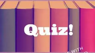 Family Learning Quiz- All Things Bright and Beautiful