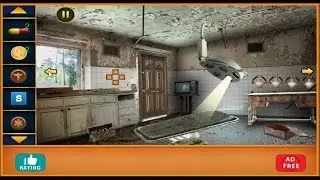 Escape Game Ruined Hospital 3 walkthrough FEG.