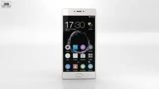 Gionee S8 Gold 3D model by 3DModels.org