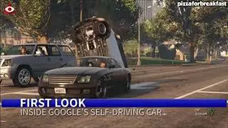 GTA 5's Google autocar