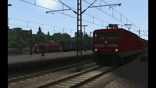 BR143 DB Red - Morning S6 Rush Hour (With brake sound issues) (Cologne - Dusseldorf)