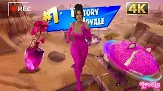 Fortnite X Kim Kardashian | Kim Kardashian Pink Balenciaga Look | Arc-Lightning Victory Royale 4K 