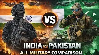India vs Pakistan | Complete Military Strength Comparison | All Forces