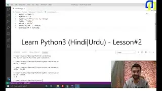 Variables in python3 - Python Tutorial 2 | Discipline Developer