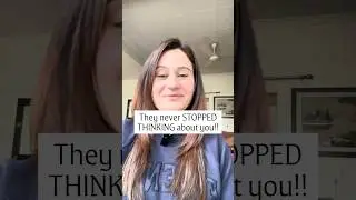 They never STOPPED THINKING 🤔 about you 💕!!! #tarot #tarotreading