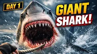 Day-1 Today we caught a dangerous sea creature in deep ocean 😱 #viralvideo #shorts 