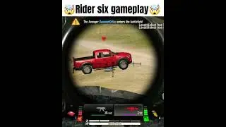 🤯🤯Rider six gameplay with M4A1🤯🤯#gaming #gameplay #ridersix