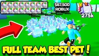 I Spent $67,500 ROBUX To Get A FULL TEAM OF GALAXY DRAGONS In Pet Simulator X! (Roblox)