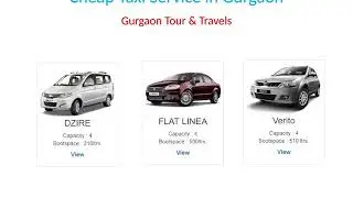Cheap Taxi Service in Gurgaon
