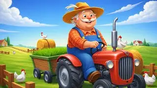 Old MacDonald Had a Farm 🐮 | Farm Animals & Sounds for Kids | Nursery Rhymes