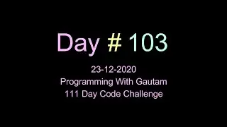 Hello World Project in Flask in python | 111 Day code Challenge | Programming with Gautam