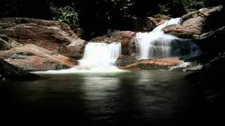 Lasir Waterfall at Tasik Kenyir