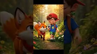 Adventure in the forest #viral #trending #cartoon #pixarstyle #adventure #forest #funny