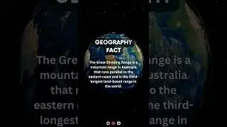 The Great Dividing Range | #earth #geography #geology #earthscience