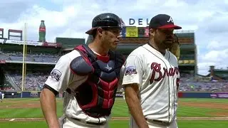 WSH@ATL: Collmenter fans Turner to work out of a jam