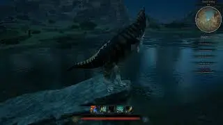 Path of Titans - Tyrannotitan Vs . 2 Rexes & Conc
