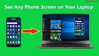 Phone Screen on your computer 2021 | HOW TO DISPLAY ANDROID PHONE SCREEN ON PC 