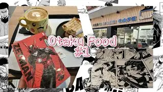 Desayuno + lectura de mangas Hero Anime Cafe - Otaku food #1