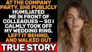 At The Company Party, She Publicly Humiliated Me &mdash; And I Calmly Took Off My Ring And Left