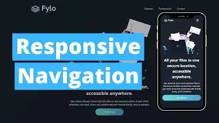 Responsive Navigation with Hamburger Menu - CSS And JavaScript Tutorial