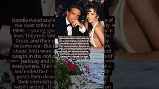 Natalie Wood and Warren Beatty &mdash; Beauty, Fame, and Scandal in Old Hollywood #hollywoodbuzz #facts